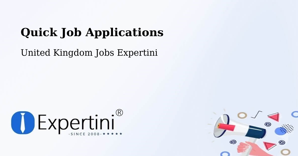 Quick Apply Feature – Corby - United Kingdom Jobs Expertini